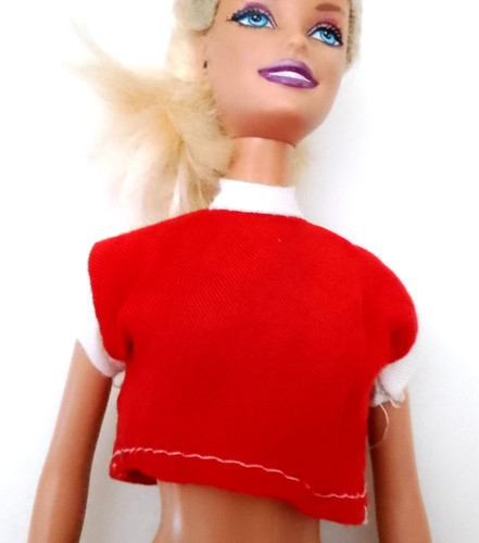 Barbie 80s mattel top - barbie,