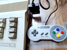 JOYSTICK Adattatore commodore 64 joypad nintendo snes 128 vic 20 amiga atari