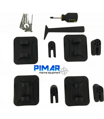 Kit basi gomma pvc - pvc, per