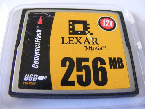 256mb compact flash - compact, 12x