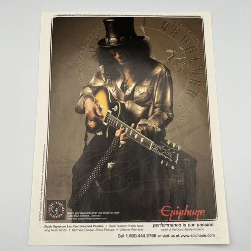Epiphone slash velvet revolver - slash,