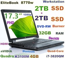 Workstation HP 8770w 17.3