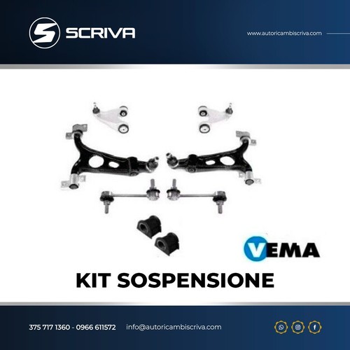 Kit bracci sospensioni alfa - kit,
