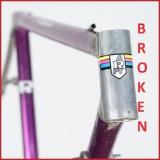 VITUS TELAIO IN LEGA DI ALLUMINIO BICI DA CORSA VINTAGE STRADA VIOLA