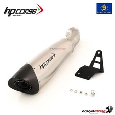 Scarico HpCorse Evoxtreme satinato omologato per Ducati Hypermotard 821