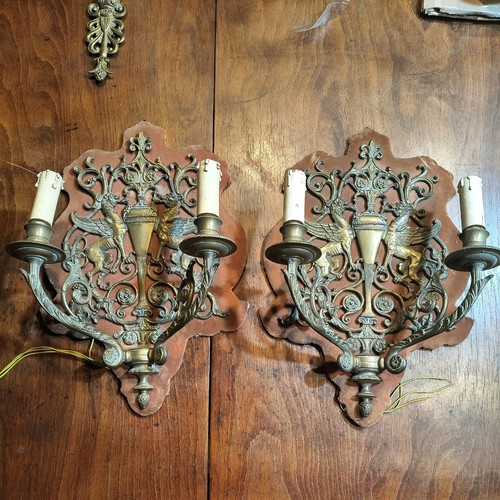 Antica coppia applique - ✅,