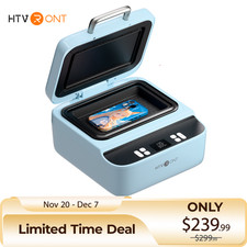 HTVRONT Custodie Telefono Pressa di Calore per Iphone&Android 3D Automatico Aspirazione Pressa di Calore