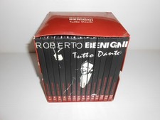 TUTTO DANTE Roberto Benigni OPERA COMPLETA 14 DVD IN COFANETTO