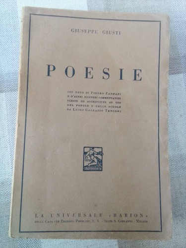 Giuseppe giusti poesie - giuseppe,