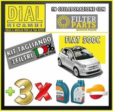 Kit Tagliando FILTRI 3Pz FIAT