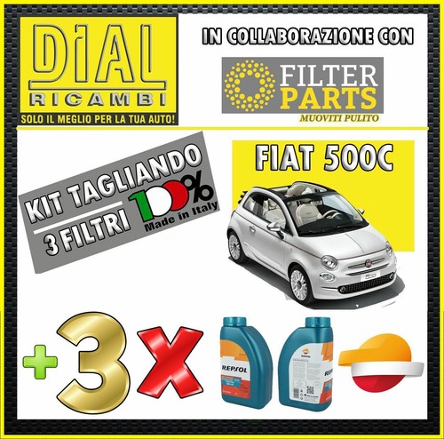 Kit tagliando filtri - kit, fiat