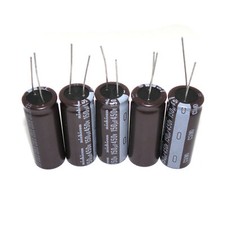 5x Condensatori elettrolitici
