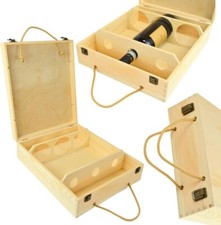 PZ 1 SCATOLA VINO IN LEGNO