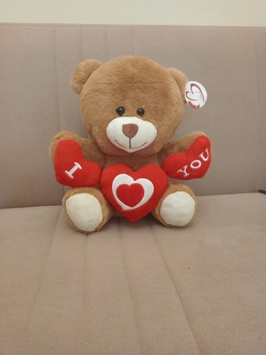 Peluche orso idea valentino - peluche,