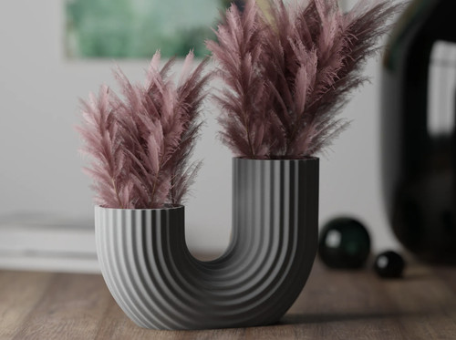 Vaso moderno minimal - vaso, 3d