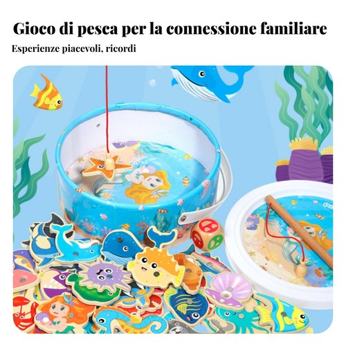 Gioco pesca magnetico - pesca,