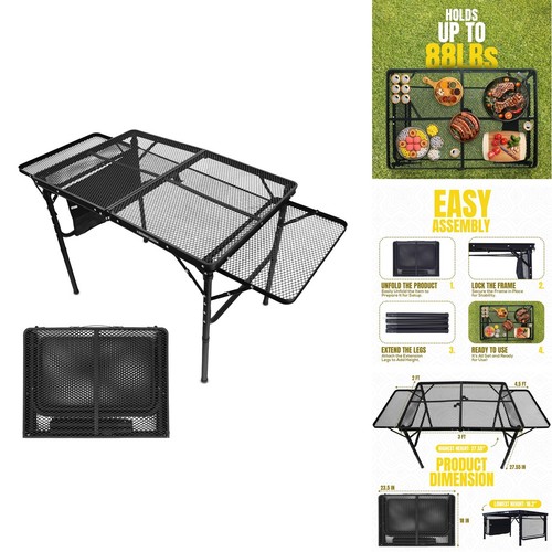 Tavolo grill pieghevole con - tavolo,