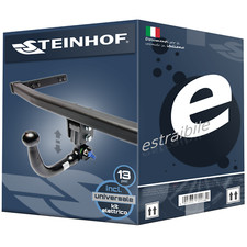 Gancio di traino estraibile