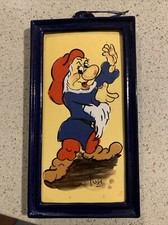 Quadretto Dipinto Su Ceramica