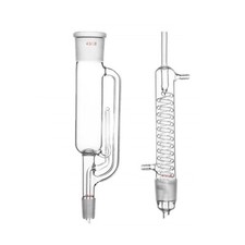 Estrattore Soxhlet 250ml 24/40 con condensatore Graham laboratorio chimica vetreria