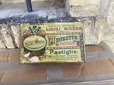 antica scatola in latta anni