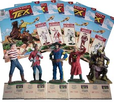 Il Mondo di Tex Hachette n. 6-8-9-10-11 con FASCICOLI E CERTIFICATI