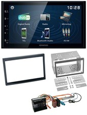 Autoradio Kenwood 2DIN Bluetooth MP3 USB DAB per Peugeot 207 307 Expert Partner