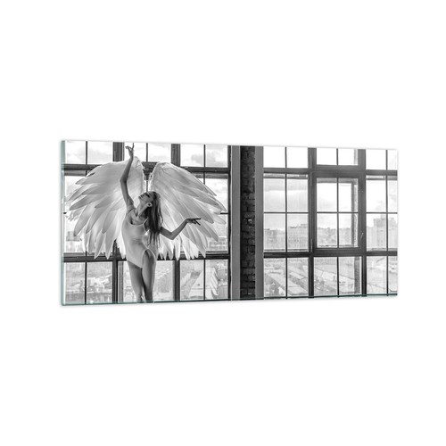 Quadro vetro 120x50cm donna - quadro,