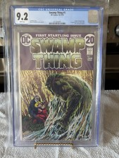 Swamp Thing #1 CGC Graded 9.2