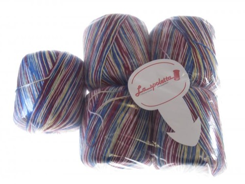 Gomitoli cotone viscosa varieg - gomitoli,