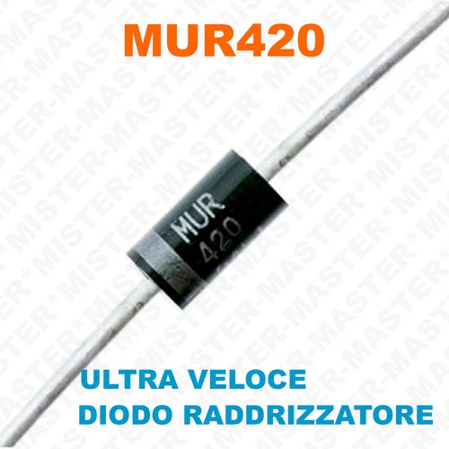 Mur420 diodo raddrizzatore - diodo,