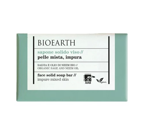 Bioearth sapone solido viso - sapone,