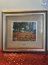 Michele Cascella 30x40 serigrafia su lastra argento  (66X59,5) Certificata