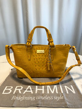 Brahmin Mini Asher Zafferano