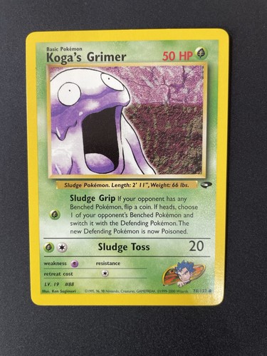 Pokemon koga grimer - grimer, gym