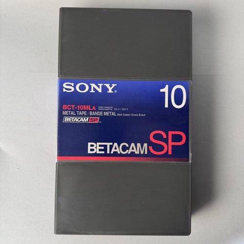Sony betacam tape bct - sp, bct-10mla
