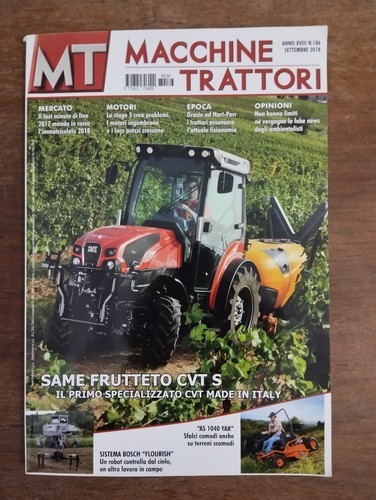 2018 macchine trattori - 2018, mt