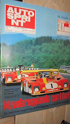 Auto sprint del 1973 - del,