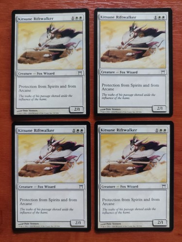 Mtg kitsune riftwalker - x,