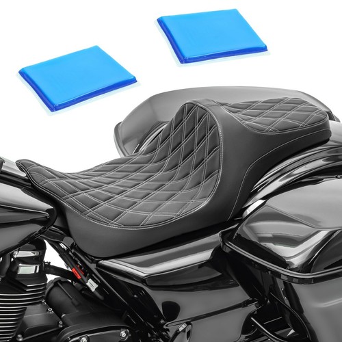 Sella gel biposto - per, harley