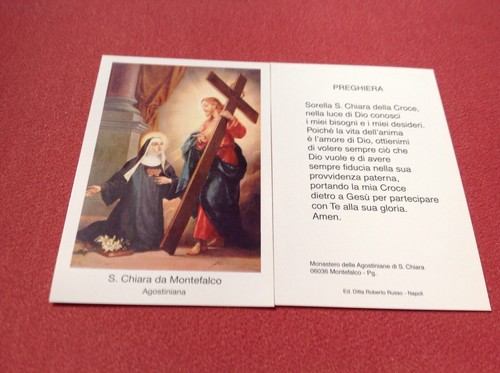 Santino santa chiara da - ,