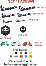 adesivi Vespa Piaggio vinile