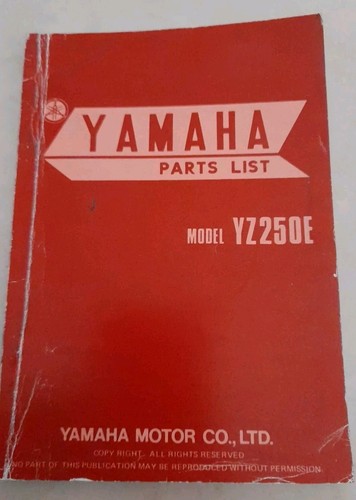 Yamaha libretto parti - parti, di
