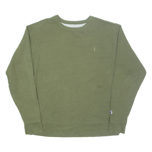 Felpa champion uomo verde l - champion,