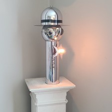 LAMPADA TORINO CO. ITALIA 1970 RETRO FUTURISTA POLIZIOTTO/SCERIFFO LAMPADA DA TAVOLO