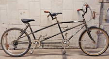 Bici MTB Iron Horse Amigo Tandem 1995 Grande Acciaio 6 Velocità Rigida Hartail Hybrid:)