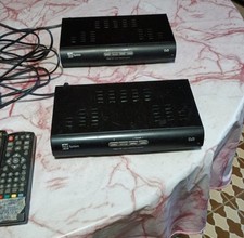2 Decoder Tele TSSystem da testare con 3 telecomandi e presa scart