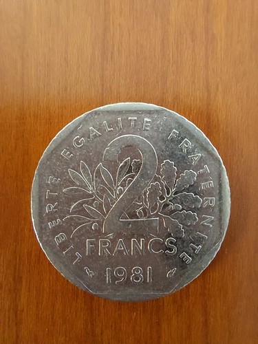 Moneta franchi francesi anno - franchi,