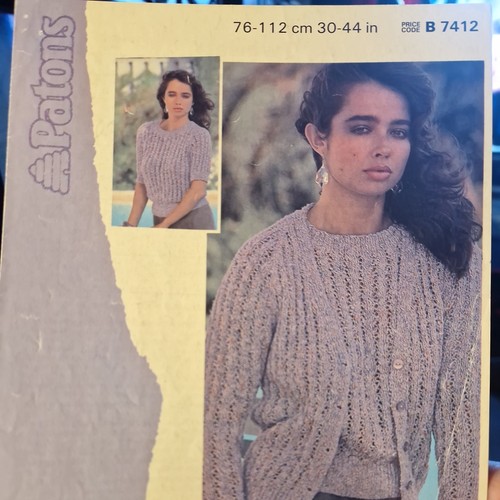 Patons 7412 maglia modello