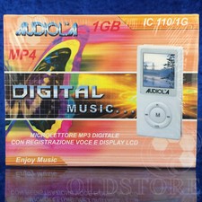 ►AUDIOLA IC 110◄MICROLETTORE BIANCO MP3 MP4 1GB REGISTRATORE VOCALE DISPLAY LCD